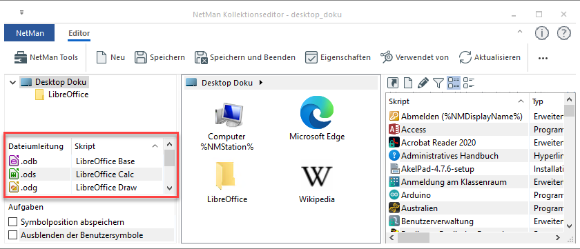 Kollektionseditor_Dateiumleitungen