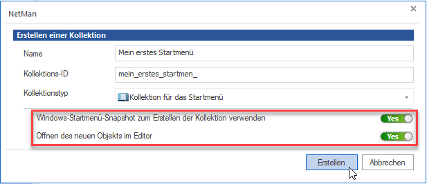 newcollection_fromstartmenu