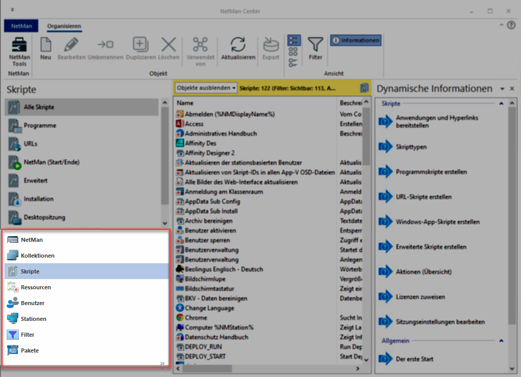 Selektionsschaltflächen Selektionsschaltflächen
